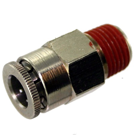 Raccord macroflex paintball droit diamètre 6.35