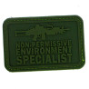 Patch pvc non permissive environnement specialist olive