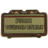 Patch écusson front toward Enemy
