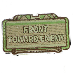 Patch écusson front toward Enemy Olive