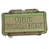 Patch écusson front toward Enemy Olive