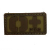 Patch PVC groupe sanguin O+ beige