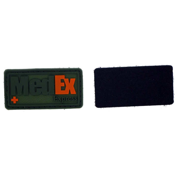 Patch PVC Medex olive
