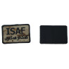 Patch TISSU Isaf fond digicam beige noir