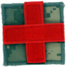 Patch tissu croix rouge cam DIGI