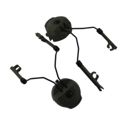 Fixation Comtac Pour Casque Olive