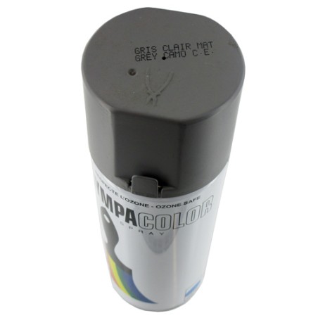 Peinture militaria 400ml Gris Clair Mat Grey Camo CE