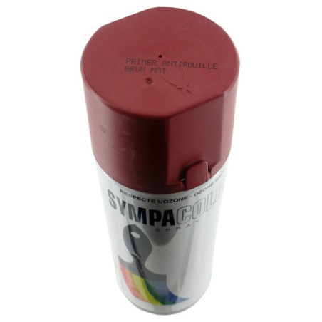 Peinture militaria 400ml Primer Antirouille Brun Mat