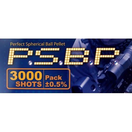 Sachet refermable opaque de billes airsoft Perfect BB 0,25g G&G, 3000 billes
