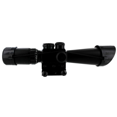 3.5-10x40 Rifle Scope With Red Laser Light