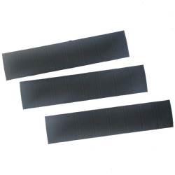 6.25 Black Checkered Rail Cover Black Eagle Corporation
