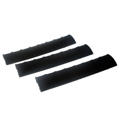 6.25 Black Checkered Rail Cover Black Eagle Corporation
