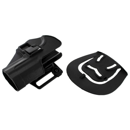 Tactical HK USP Compact RH Pistol Paddle Belt Holster