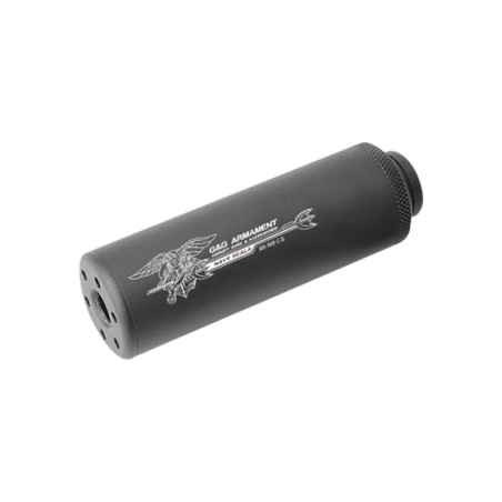 SILENCIEUX SS-100 BLACK US TYPE 14MM VISSAGE - HORAIRE