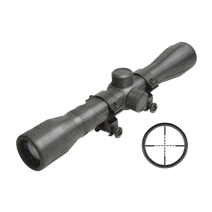 Scope 4x32 Rubber Coated Swiss Arms