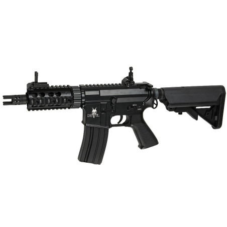 Airsoftrifle, PL, M15 DEVIL, Compact 5''