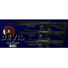 Airsoftrifle, PL, M15 DEVIL, Compact 5''