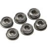 Roulement à billes, 7mm, 6 pcs.