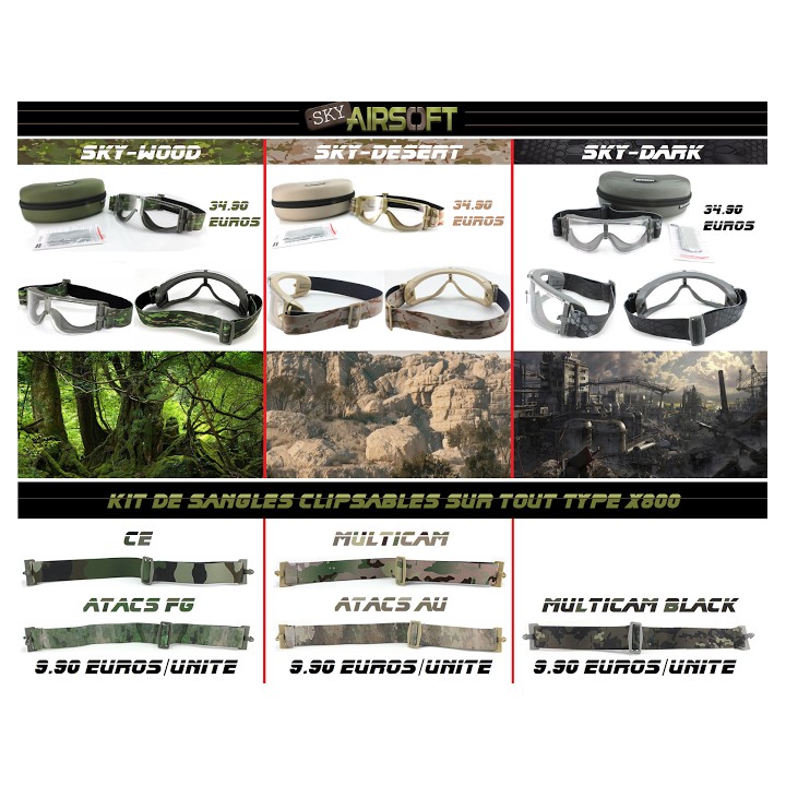Sangle SKYAIRSOFT MULTICAM