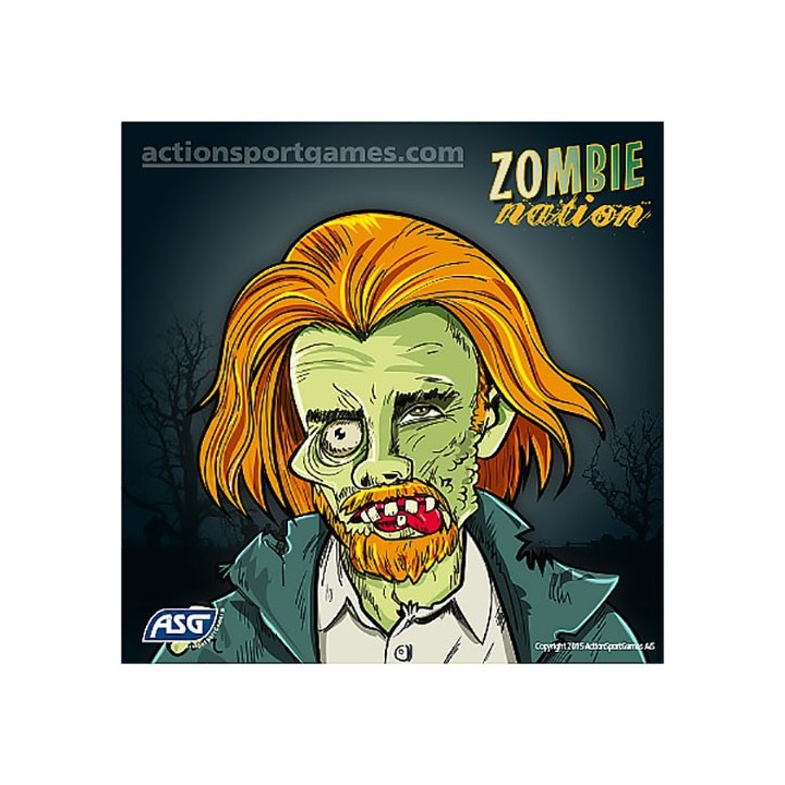 Accessoire tir de loisir cible zombie ASG 14x14cm
