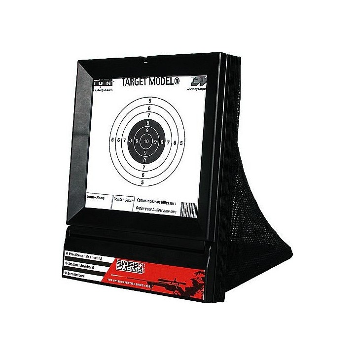 Cible SWISS ARMS avec filet - Target