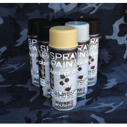 Peinture 400ml Kaki Fonce pour repliques en metal et plastique...