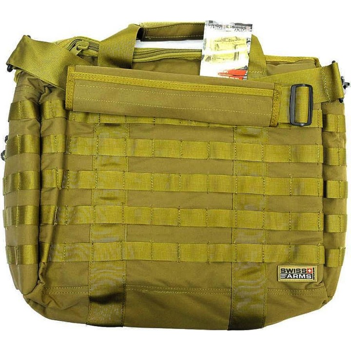 Sacoche SWISS ARMS Tactique Tan pour Ordinateur Portable 15''