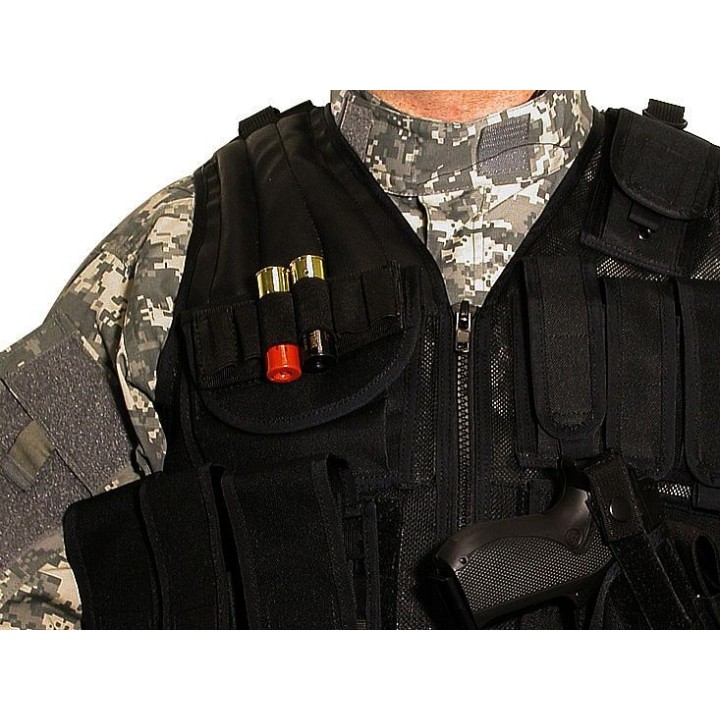 Veste SWISS ARMS Tactique BT-4 noir Cybergun