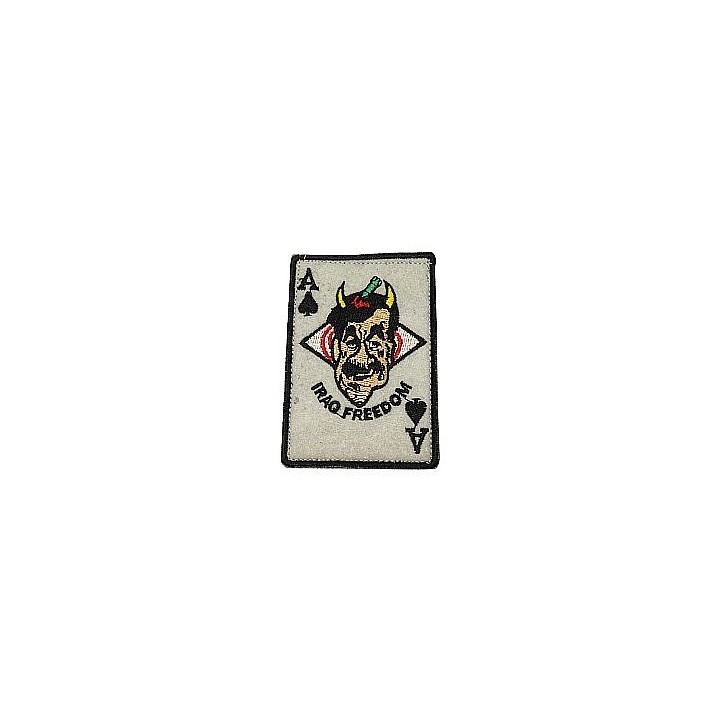 Patch Joker Blanc