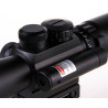 3.5-10x40 Rifle Scope With Red Laser Light SPIKE [Black Eagle Corporation]