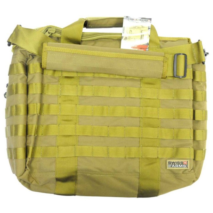 Sacoche SWISS ARMS Tactique Tan pour Ordinateur Portable 15''