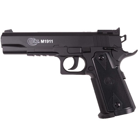 COLT 1911 MATCH Co2 culasse plastique fixe 6mm 15BB's