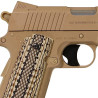 COLT M45A1 CO2 Tan culasse metal fixe 6mm 15bb's