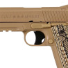 COLT M45A1 CO2 Tan culasse metal fixe 6mm 15bb's