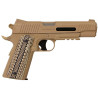 COLT M45A1 CO2 Tan culasse metal fixe 6mm 15bb's