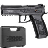 CZ P-09 ASG DUTY GAZ BLOWBACK CULASSE METAL HOP UP SEMI AUTO 0.7 JOULE AVEC SA MALLETTE