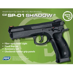 CZ SP-01 SHADOW GNB CO2 CULASSE FIXE HOP UP 1.6 JOULE ASG