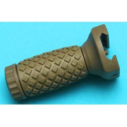 G&P RIS Rubber Foregrip (Short, Sand)