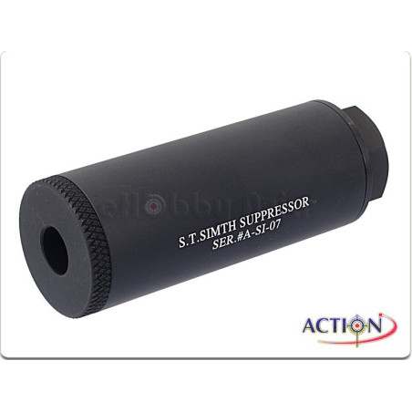 S.T. Simth Suppressor Silencer  14mm NOIR