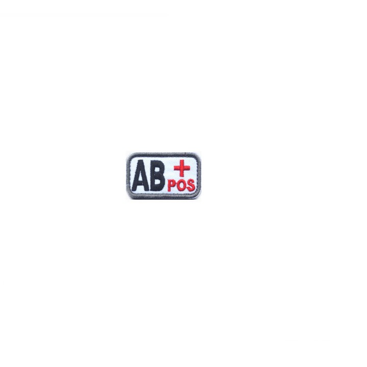 Patch AB+ POS NOIR