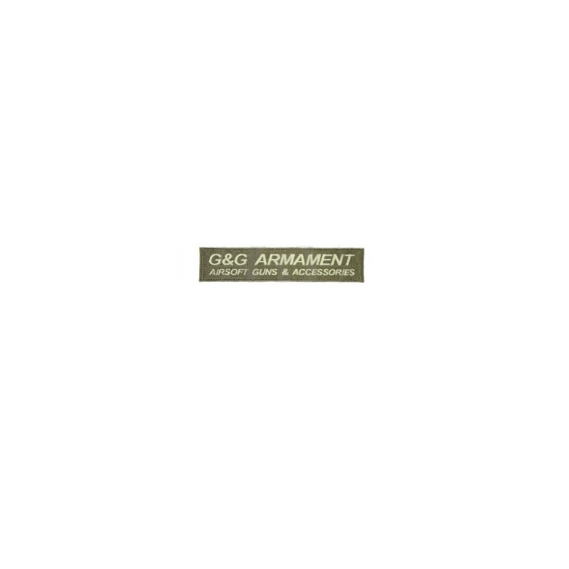 G&G ARMAMENT AIRSOFT GUNS & ACCESSORIES PATCH