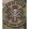 PATCH DO NO HARM DO KNOW HARM NOIR/GRIS