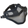 demi-masque airsoft protection visage masque treillis métal