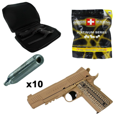 Pack COLT M45A1 TAN