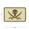 Patch 3D PVC Punisher pirate coyote