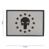 Patch 3D PVC Punisher sight EU grey