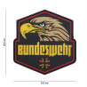 Patch 3D PVC Bundeswehr yellow