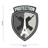 Patch 3D PVC Protection grey