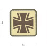 Patch 3D PVC German cross coyote