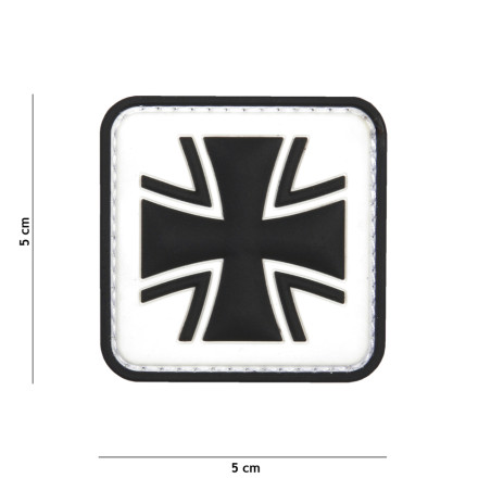 Patch 3D PVC German white